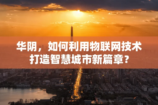 华阴，如何利用物联网技术打造智慧城市新篇章？