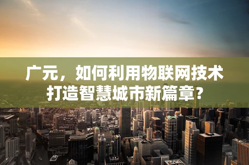 广元，如何利用物联网技术打造智慧城市新篇章？