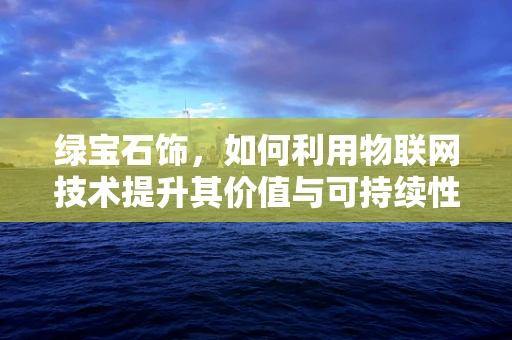 绿宝石饰，如何利用物联网技术提升其价值与可持续性？