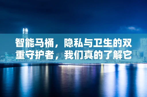 智能马桶，隐私与卫生的双重守护者，我们真的了解它的一切吗？