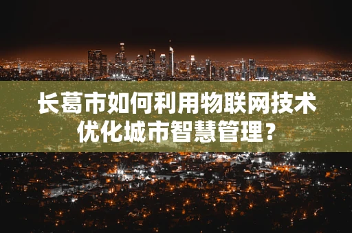 长葛市如何利用物联网技术优化城市智慧管理？