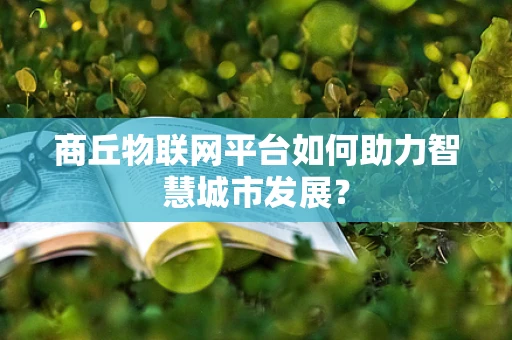 商丘物联网平台如何助力智慧城市发展？