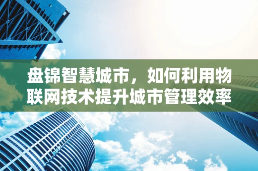 盘锦智慧城市，如何利用物联网技术提升城市管理效率？