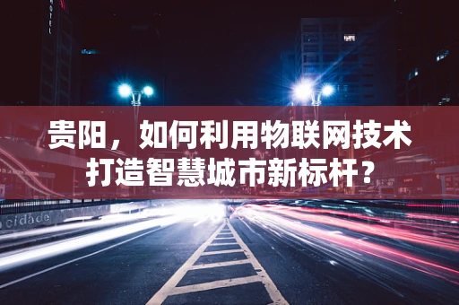 贵阳，如何利用物联网技术打造智慧城市新标杆？