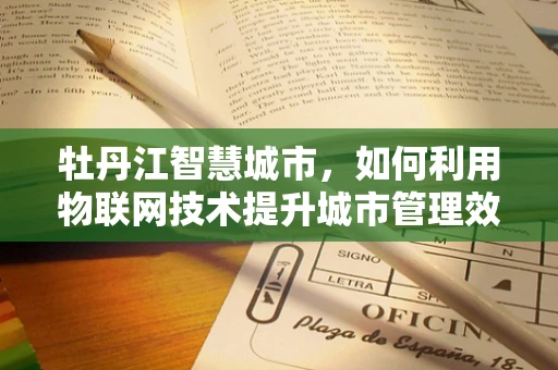 牡丹江智慧城市，如何利用物联网技术提升城市管理效率？