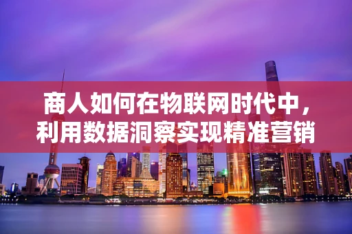 商人如何在物联网时代中，利用数据洞察实现精准营销？