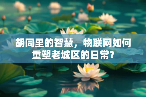 胡同里的智慧，物联网如何重塑老城区的日常？