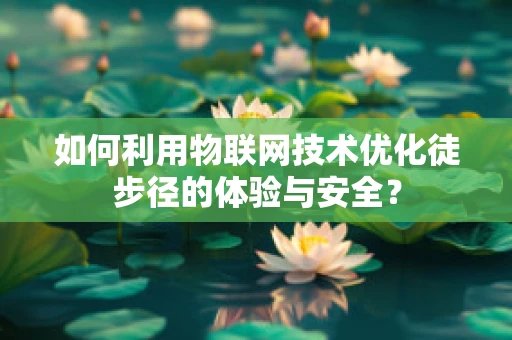 如何利用物联网技术优化徒步径的体验与安全？