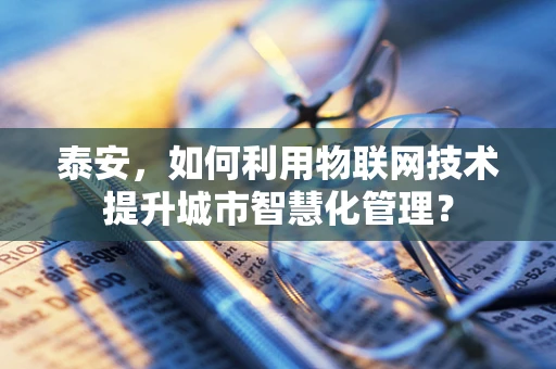 泰安，如何利用物联网技术提升城市智慧化管理？