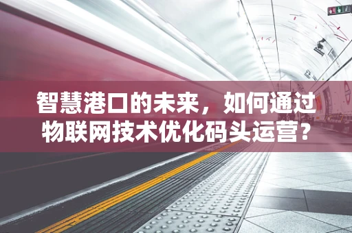 智慧港口的未来，如何通过物联网技术优化码头运营？