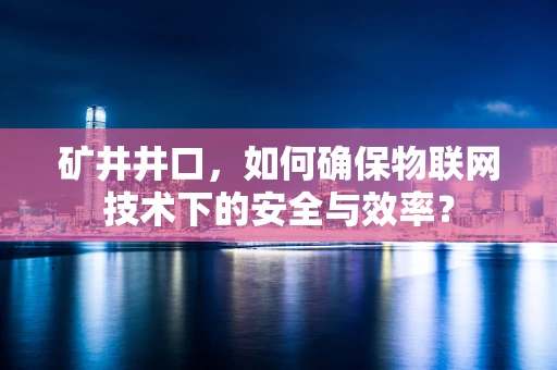 矿井井口，如何确保物联网技术下的安全与效率？