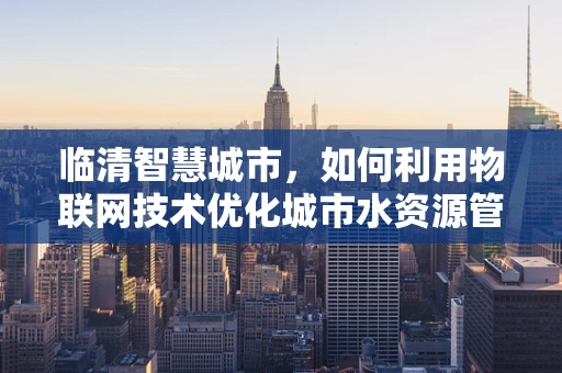 临清智慧城市，如何利用物联网技术优化城市水资源管理？