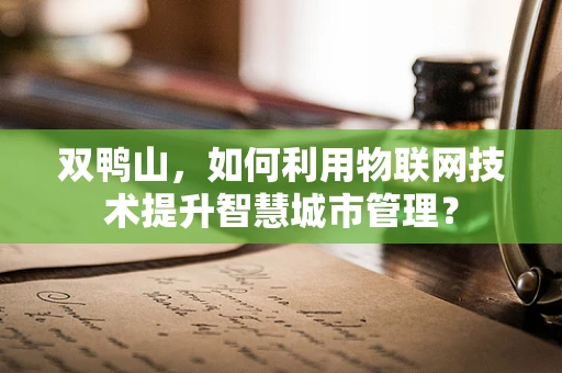 双鸭山，如何利用物联网技术提升智慧城市管理？