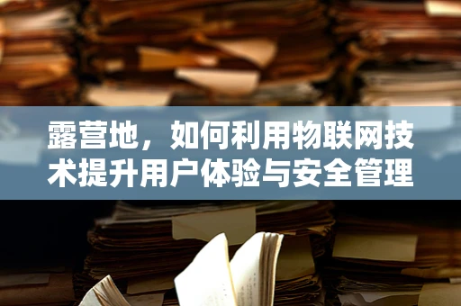 露营地，如何利用物联网技术提升用户体验与安全管理？