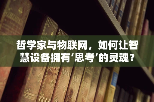 哲学家与物联网，如何让智慧设备拥有‘思考’的灵魂？