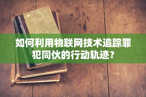 如何利用物联网技术追踪罪犯同伙的行动轨迹？