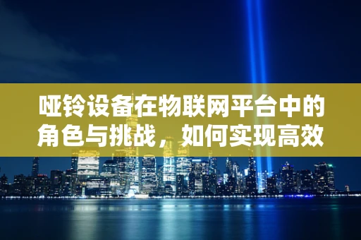 哑铃设备在物联网平台中的角色与挑战，如何实现高效连接与数据管理？