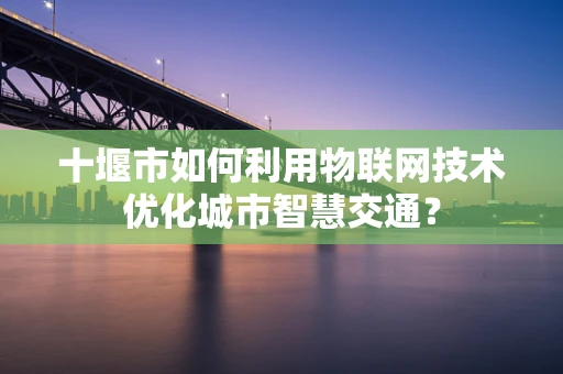 十堰市如何利用物联网技术优化城市智慧交通？