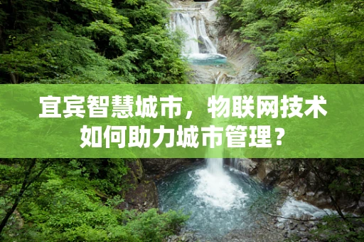 宜宾智慧城市，物联网技术如何助力城市管理？