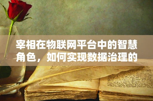 宰相在物联网平台中的智慧角色，如何实现数据治理的‘运筹帷幄’？