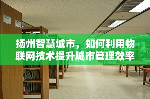 扬州智慧城市，如何利用物联网技术提升城市管理效率？