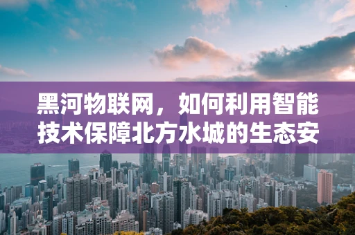 黑河物联网，如何利用智能技术保障北方水城的生态安全？