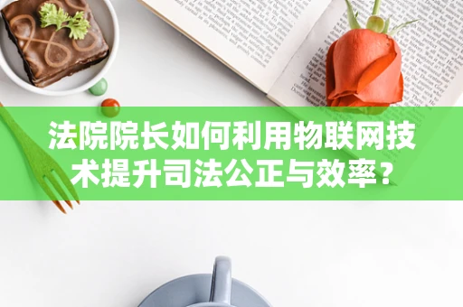 法院院长如何利用物联网技术提升司法公正与效率？