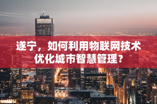 遂宁，如何利用物联网技术优化城市智慧管理？