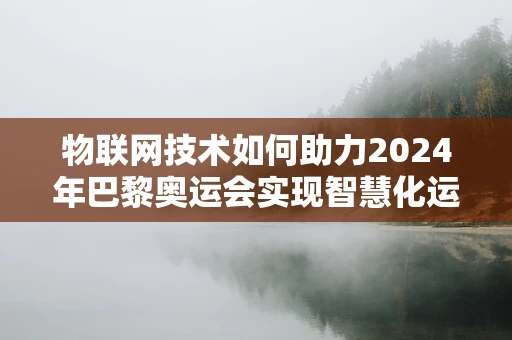 物联网技术如何助力2024年巴黎奥运会实现智慧化运营？