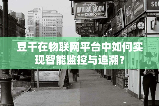 豆干在物联网平台中如何实现智能监控与追溯？