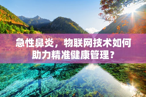 急性鼻炎，物联网技术如何助力精准健康管理？