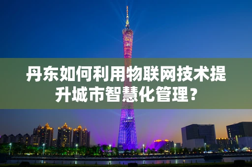 丹东如何利用物联网技术提升城市智慧化管理？