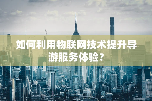 如何利用物联网技术提升导游服务体验？