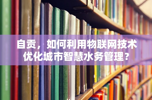 自贡，如何利用物联网技术优化城市智慧水务管理？