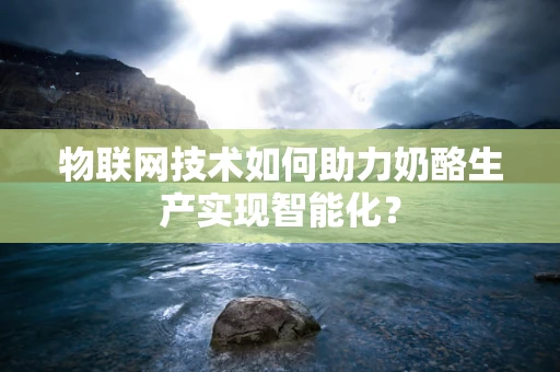 物联网技术如何助力奶酪生产实现智能化？