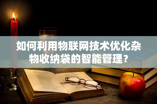 如何利用物联网技术优化杂物收纳袋的智能管理？