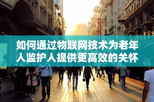 如何通过物联网技术为老年人监护人提供更高效的关怀与支持？