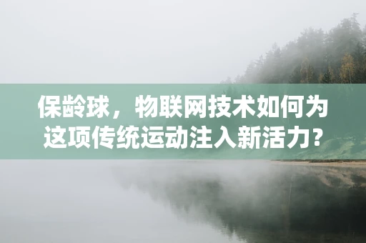 保龄球，物联网技术如何为这项传统运动注入新活力？