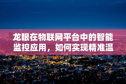 龙眼在物联网平台中的智能监控应用，如何实现精准温湿度管理？