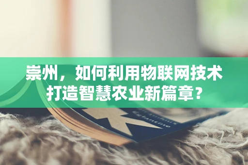 崇州，如何利用物联网技术打造智慧农业新篇章？