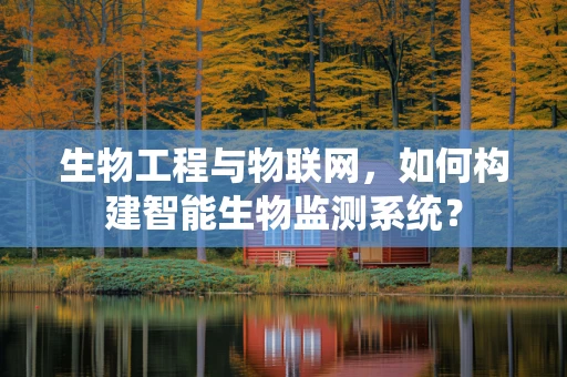 生物工程与物联网，如何构建智能生物监测系统？