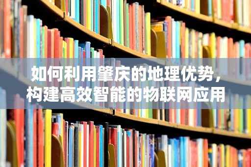 如何利用肇庆的地理优势，构建高效智能的物联网应用？