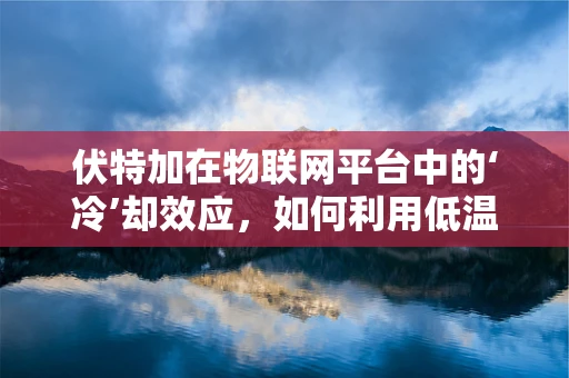 伏特加在物联网平台中的‘冷’却效应，如何利用低温存储技术优化物流？