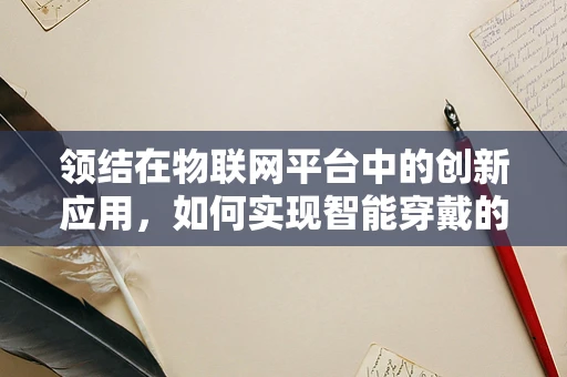 领结在物联网平台中的创新应用，如何实现智能穿戴的个性化与高效管理？