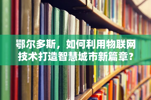 鄂尔多斯，如何利用物联网技术打造智慧城市新篇章？