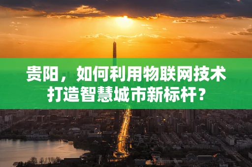 贵阳，如何利用物联网技术打造智慧城市新标杆？