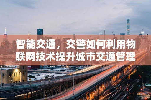 智能交通，交警如何利用物联网技术提升城市交通管理效率？