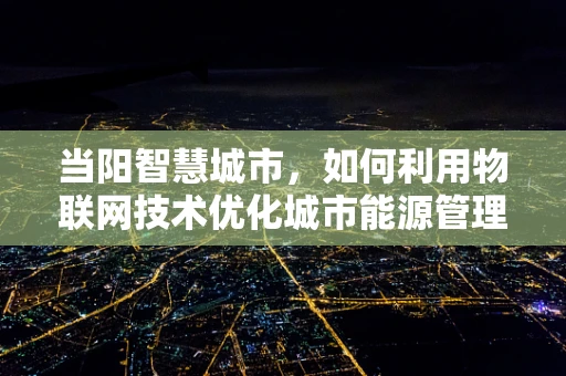 当阳智慧城市，如何利用物联网技术优化城市能源管理？